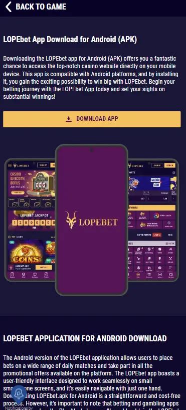 D Lopebet Application: Best Mobile Betting App 2026