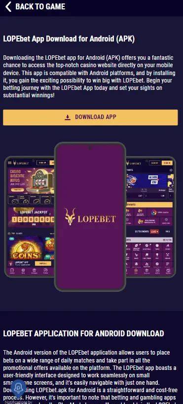 lopebet download